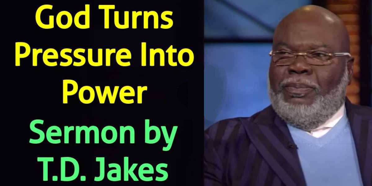 T.D. Jakes & Max Lucado Watch Message God Turns Pressure Into Power