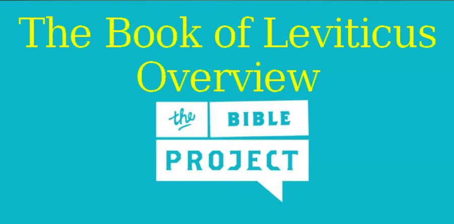 The Bible Project (May 6, 2015) - The Book of Leviticus Overview The Bible Project (May 6, 2015) - The Book of Leviticus Overview