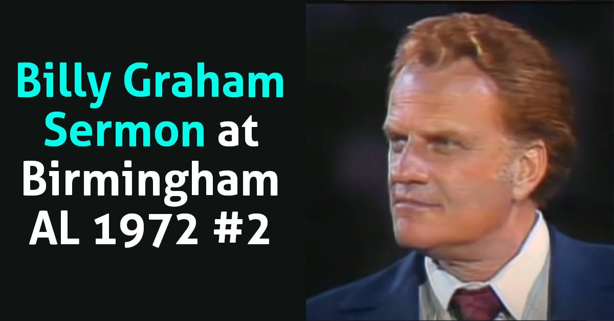 Billy Graham Birmingham AL 1972 2