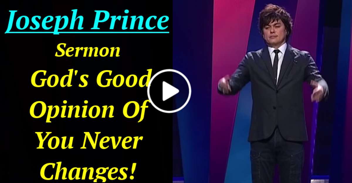 Joseph Prince - God's Good Opinion Of You Never Changes! (December-01-2020) Joseph Prince - God's Good Opinion Of You Never Changes! (December-01-2020)
