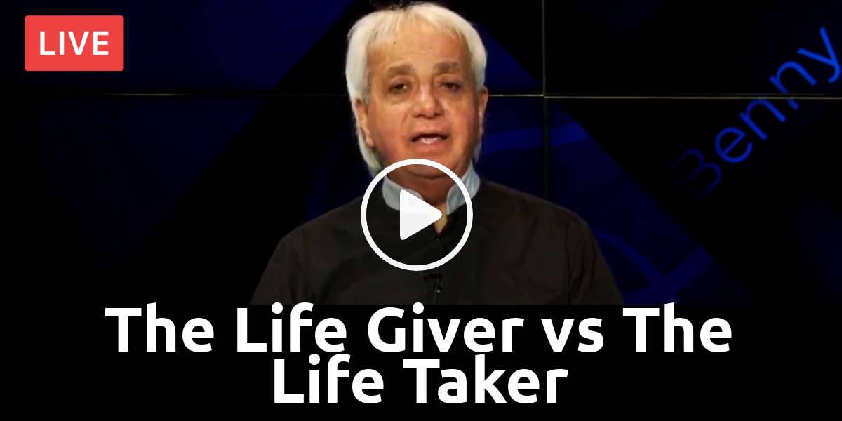 Benny Hinn Live Sermon - The Life Giver vs The Life Taker