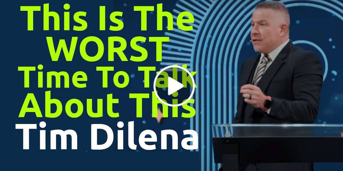 This Is The WORST Time To Talk About This - Tim Dilena, Sunday Sermon Times Square Church (December-12-2021) This Is The WORST Time To Talk About This - Tim Dilena, Sunday Sermon Times Square Church (December-12-2021)