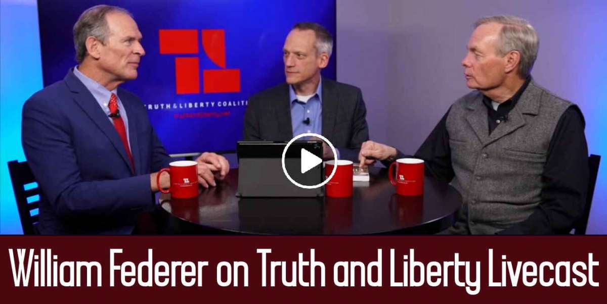 William Federer on Truth and Liberty Livecast - Andrew Wommack (November-04-2019) William Federer on Truth and Liberty Livecast - Andrew Wommack (November-04-2019)