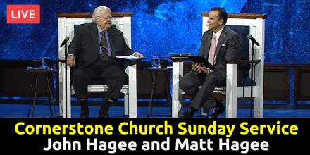 John Hagee is live Now at Cornerstone Church - Sunday Service Live Stream November 2, 2025 6.30 pm