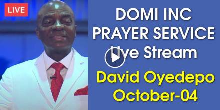 David Oyedepo - DOMI INC PRAYER SERVICE Live Stream October-04