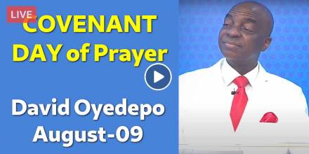 David Oyedepo - COVENANT DAY of Prayer - DOMI INC Live Stream August-09