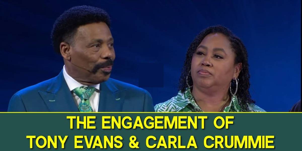 The Engagement Of Dr Tony Evans And Dr Carla Crummie 6498