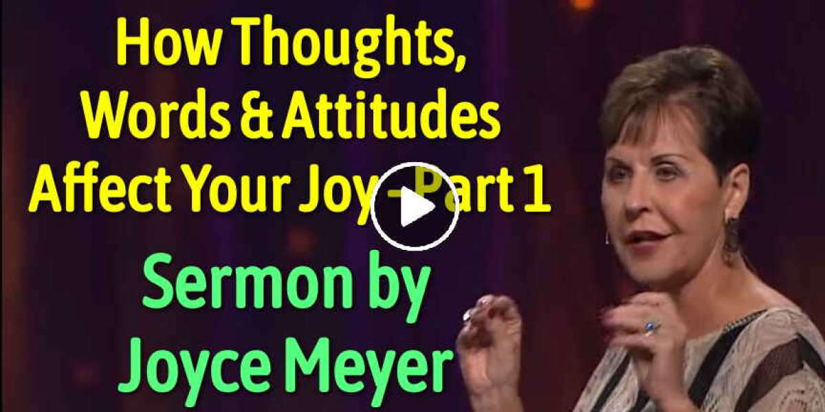 How Thoughts, Words & Attitudes Affect Your Joy - Part 1 - Joyce Meyer (February-15-2020) How Thoughts, Words & Attitudes Affect Your Joy - Part 1 - Joyce Meyer (February-15-2020)