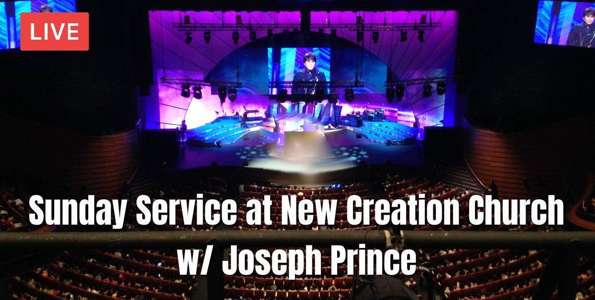 Watch New Creation Church Sunday Service w/ Joseph Prince Live Stream
