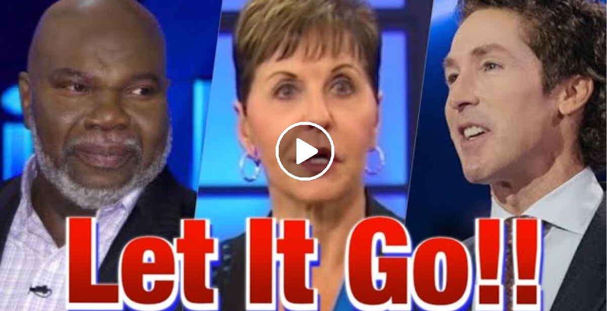 LET IT GO! - Joyce Meyer, TD Jakes & Joel Osteen (December-04-2020) LET IT GO! - Joyce Meyer, TD Jakes & Joel Osteen (December-04-2020)