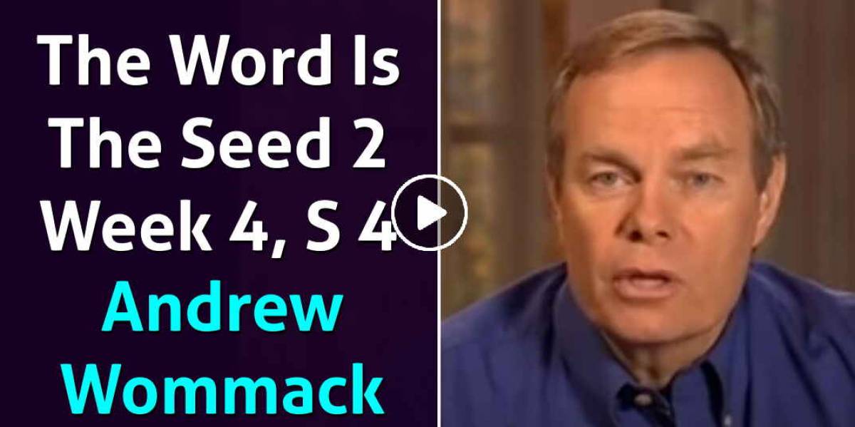 Andrew Wommack: Effortless Change: The Word Is The Seed 2 - Week 4, Session 4 (April-19-2021) Andrew Wommack: Effortless Change: The Word Is The Seed 2 - Week 4, Session 4 (April-19-2021)
