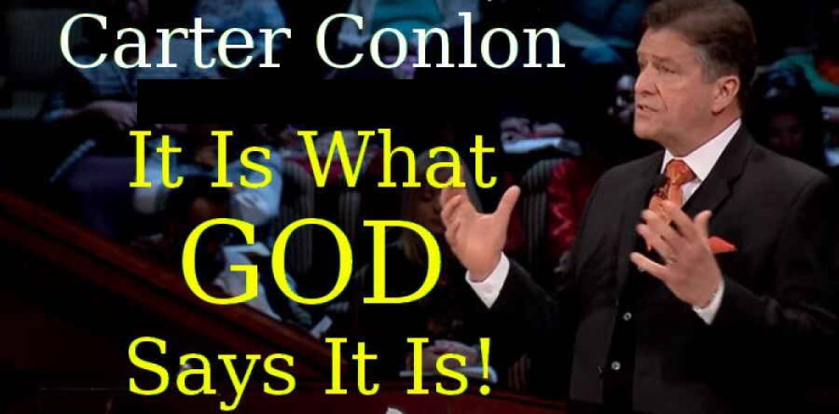 Pastor Carter Conlon (April 15, 2018) - It Is What God Says It Is! Pastor Carter Conlon (April 15, 2018) - It Is What God Says It Is!