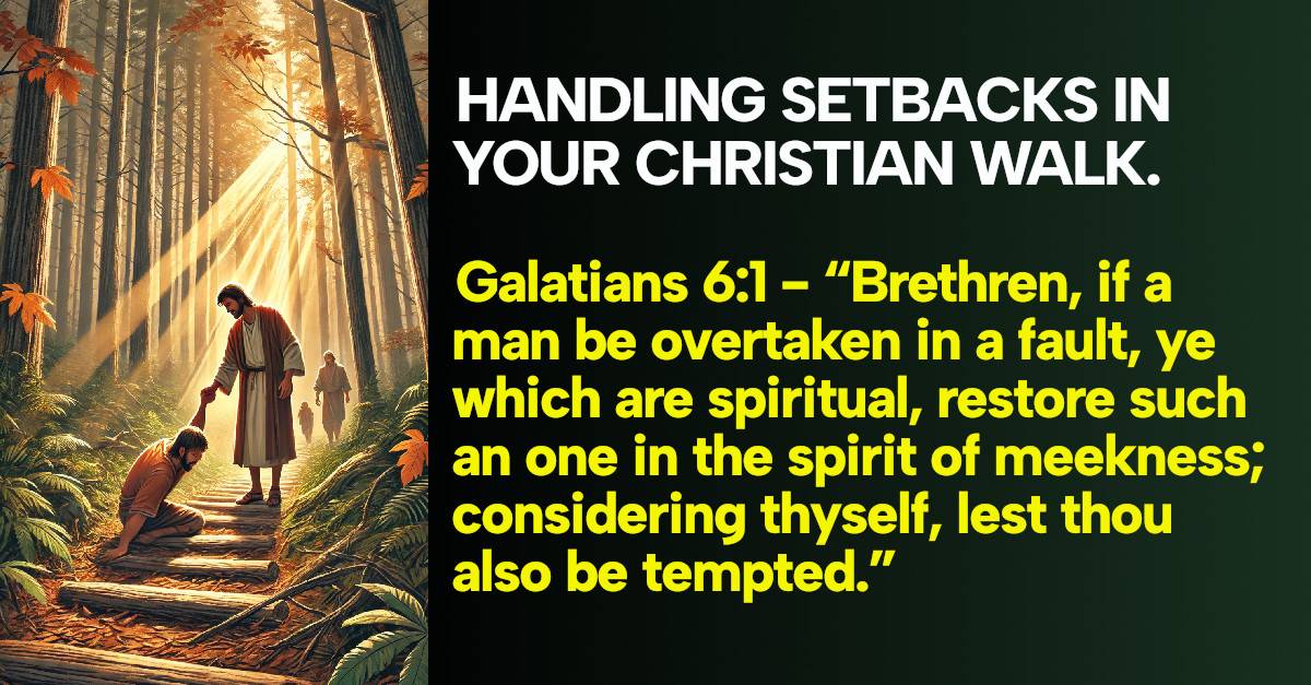 Daily Devotional (December 25, 2024) HANDLING SETBACKS IN YOUR ...