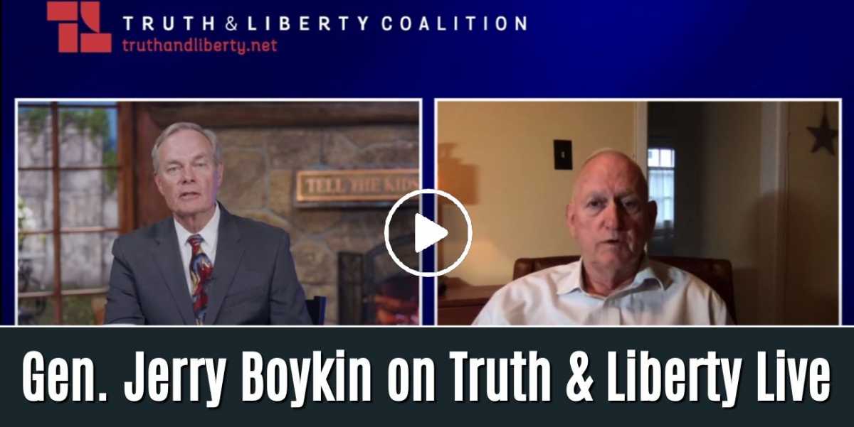Gen. Jerry Boykin on Truth & Liberty Live - June 15, 2020 - Andrew Wommack