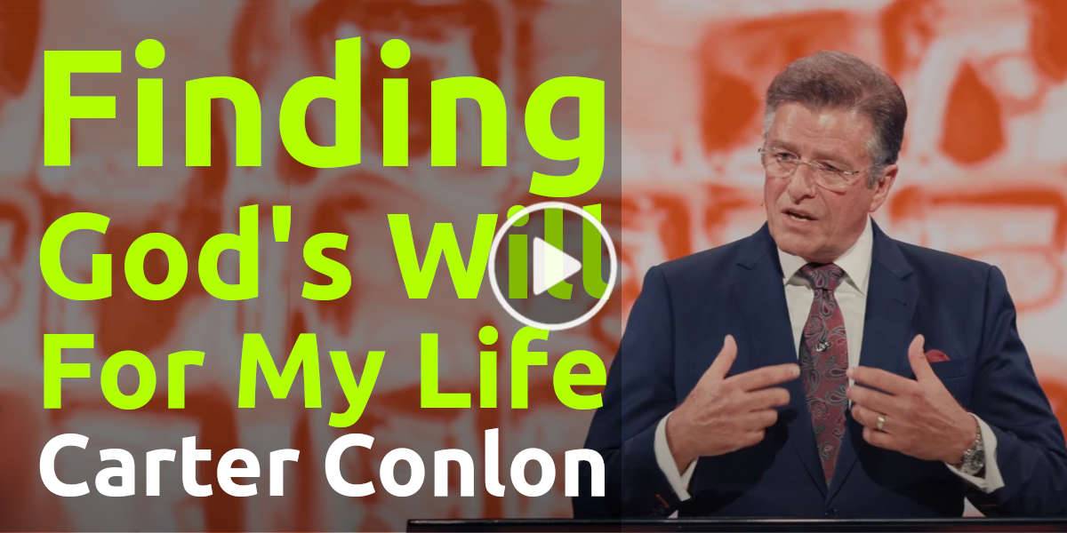 Finding God's Will For My Life - Carter Conlon Sunday Sermon | September-25-2022 Finding God's Will For My Life - Carter Conlon Sunday Sermon | September-25-2022