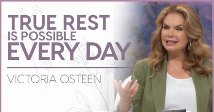 Victoria Osteen - You Don&#039;t Have To Strive Anymore
