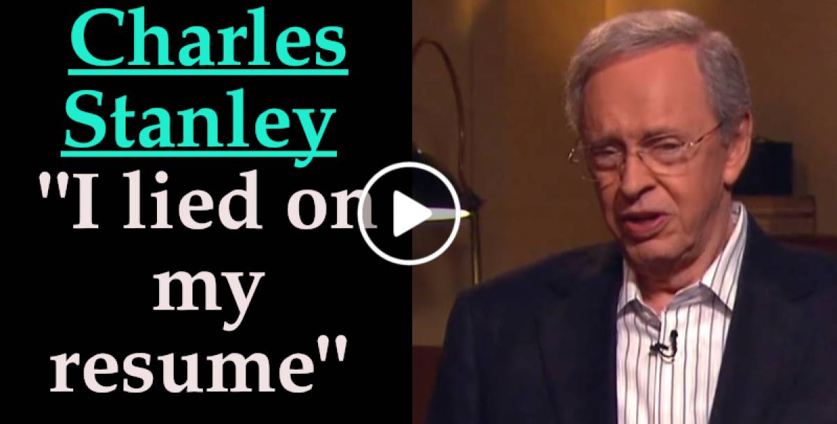 Charles Stanley-"I lied on my resume" (August-06-2019) Charles Stanley-"I lied on my resume" (August-06-2019)