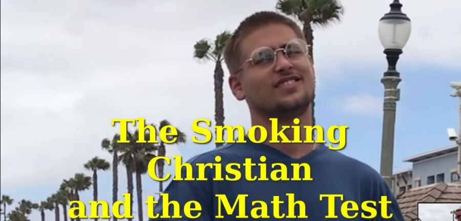 The Smoking Christian and the Math Test - Living Waters The Smoking Christian and the Math Test - Living Waters