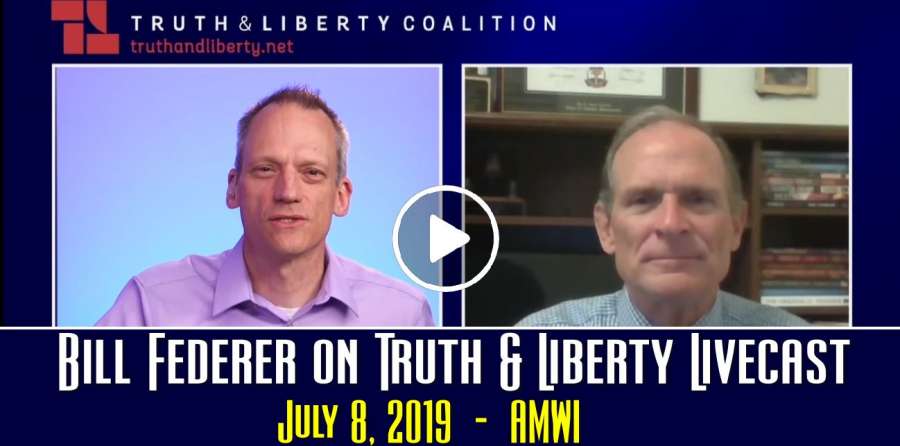 Bill Federer on Truth & Liberty Livecast - July 8, 2019 - Andrew Wommack Bill Federer on Truth & Liberty Livecast - July 8, 2019 - Andrew Wommack