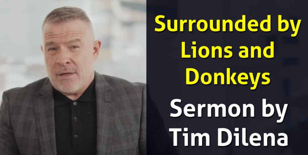 Surrounded by Lions and Donkeys - Tim Dilena (May-16-2021) Surrounded by Lions and Donkeys - Tim Dilena (May-16-2021)