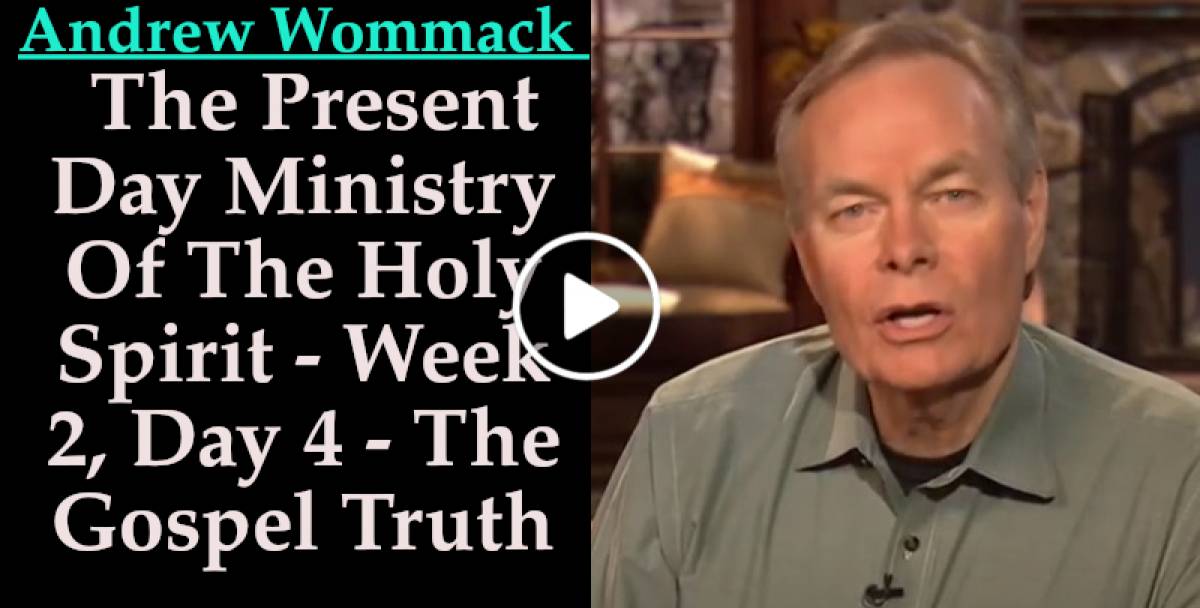 The Present Day Ministry Of The Holy Spirit - Week 2, Day 4 - The Gospel Truth (August-16-2021) The Present Day Ministry Of The Holy Spirit - Week 2, Day 4 - The Gospel Truth (August-16-2021)