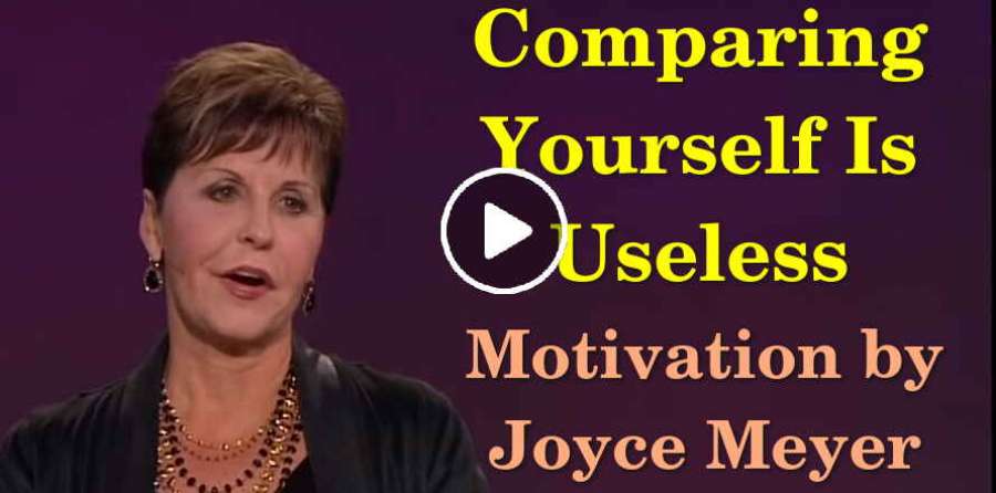 Comparing Yourself Is Useless - Joyce Meyer Motivation (June-25-2019) Comparing Yourself Is Useless - Joyce Meyer Motivation (June-25-2019)