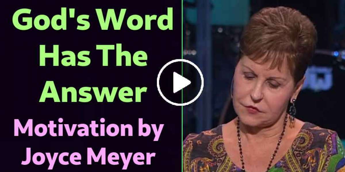 God's Word Has The Answer - Joyce Meyer Motivation (March-16-2020) God's Word Has The Answer - Joyce Meyer Motivation (March-16-2020)