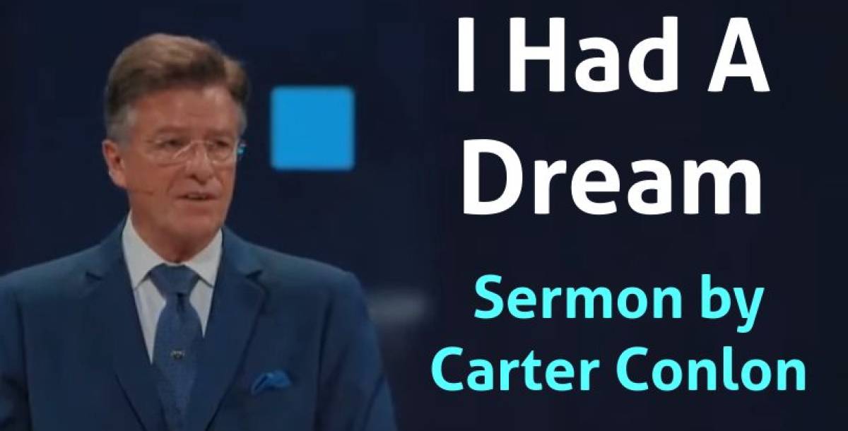 I Had A Dream - Carter Conlon (October-14-2021) I Had A Dream - Carter Conlon (October-14-2021)